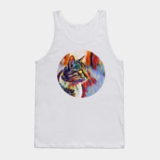 Chill floppy cat Tank Top